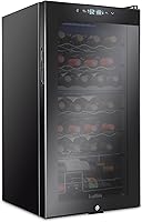 Vista 11 de Ivation Refrigerador de vino con compresor de 14 botellas con cerradura Gran bodega independiente para vino tinto, blanco, champán o espumoso
