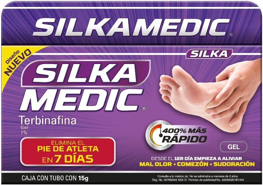 SILKAMEDIC GEL Antimicótico. Tratamiento para el pie de atleta