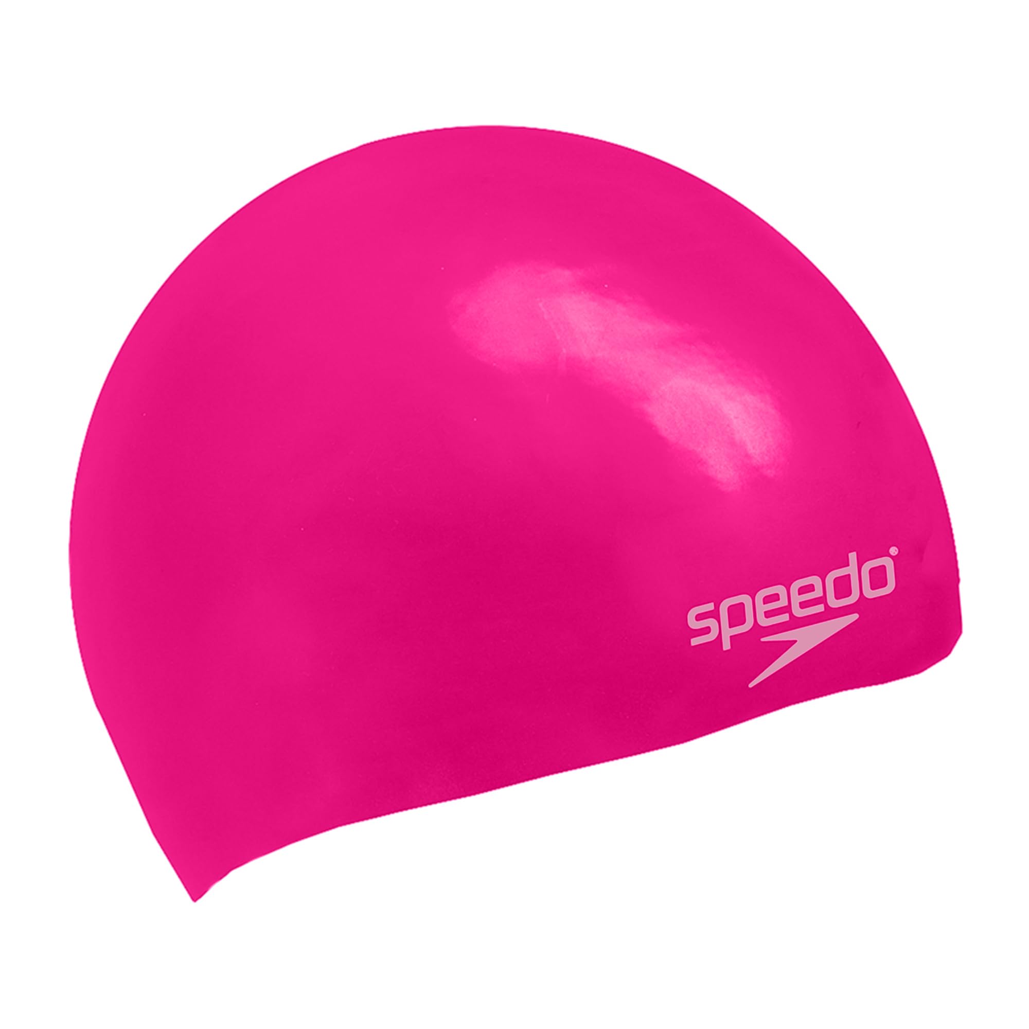 Speedo Unisex młodzieżowe gładkie formowane silikonowe czapki kąpielowe dla juniorów