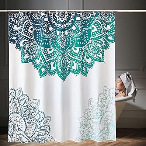 WedDecor Waterproof Mould Resistant Shower Curtain Cover