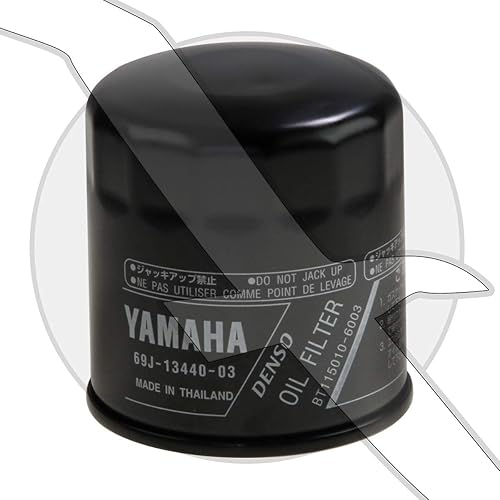 Yamaha 69J-13440-00-00, ensamble de elementos filtrantes, limpiador de aceite, n.° 69J-13440-03-00, fabricado por Yamaha