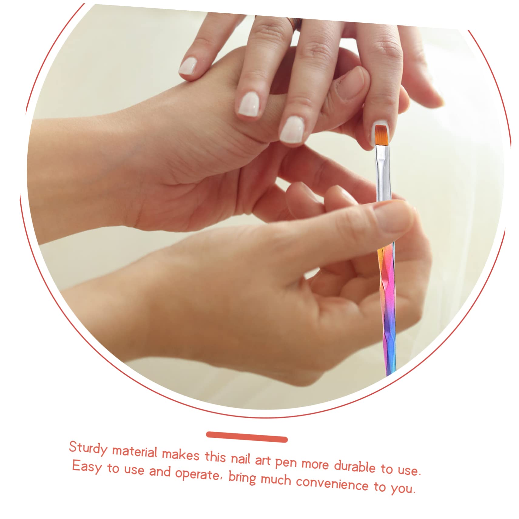 FRCOLOR 24pezzi Per Nail Art Professionali Per Manicure e Decorazioni Unghie Per e Versatili