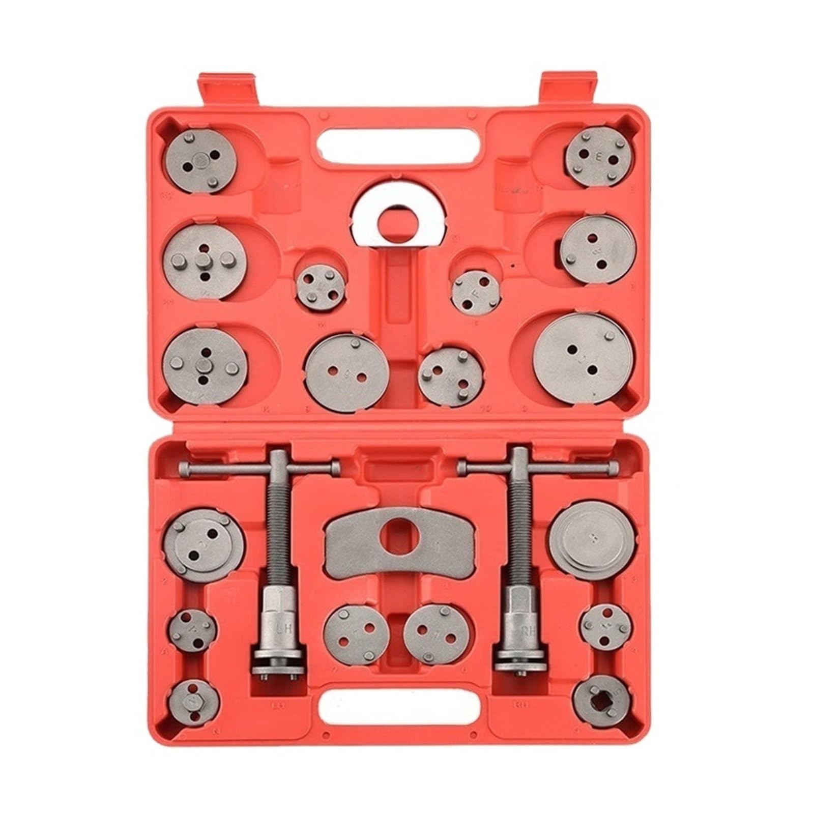 freno de tambor Herramienta Ajustador freno de ta Kit De 22 Piezas Pinza Freno Disco Universal Para Coche, Compresor Pistón Viento, Apto Para La Mayoría Las Herramientas