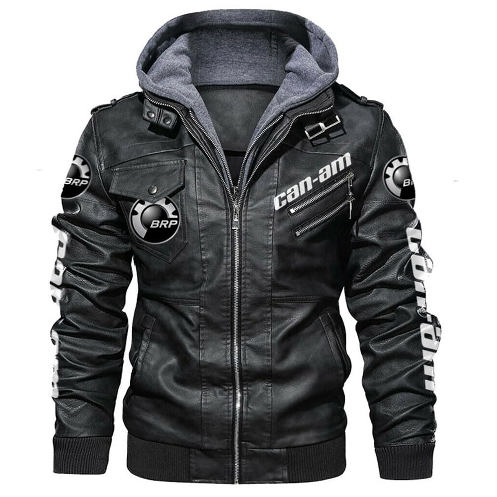 Veste Can-Am coupe-vent et imperméable style bombardier racing