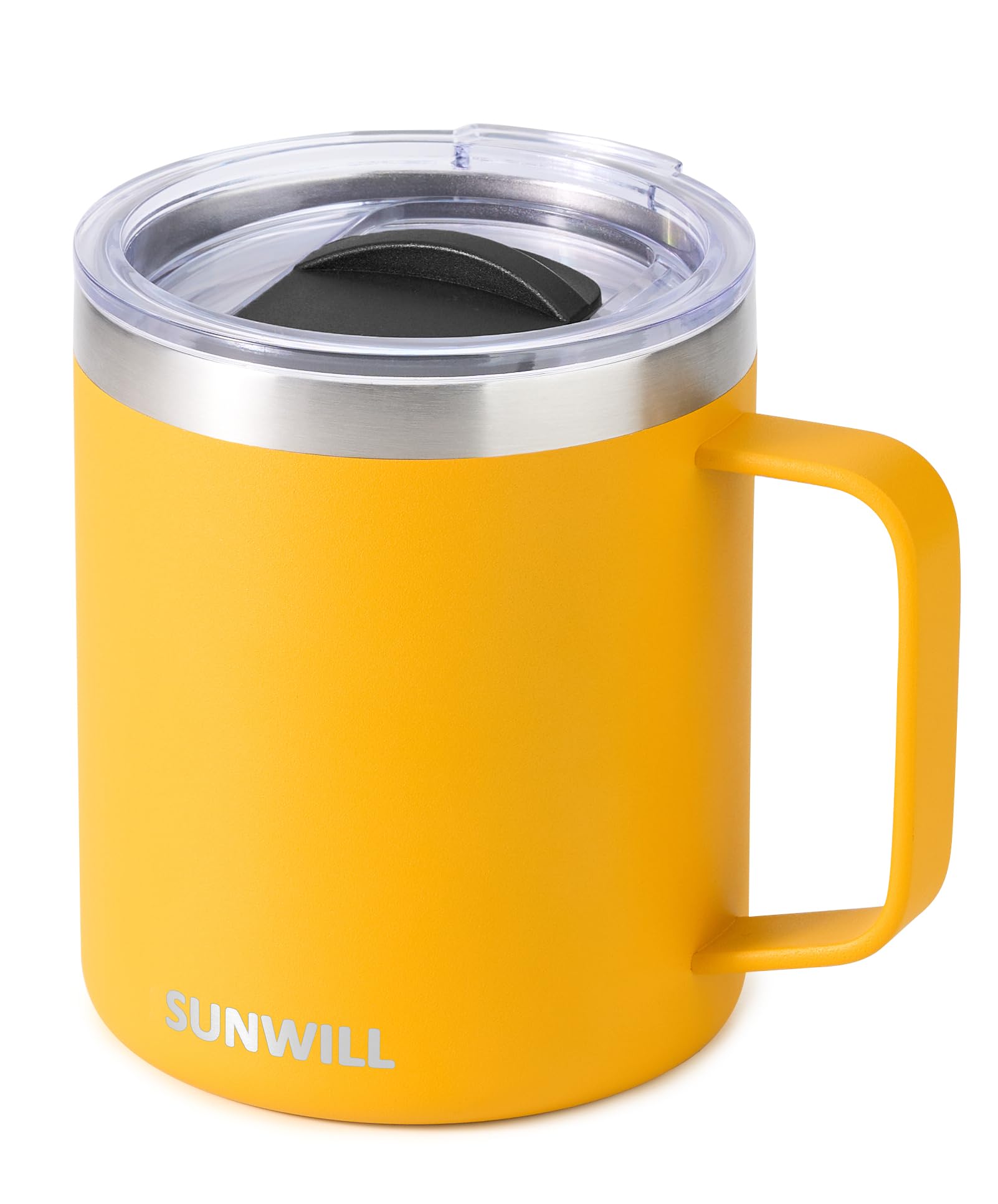 Amazon.com: SUNWILL Insulated Coffee Mug with Lid, Travel Tumbler