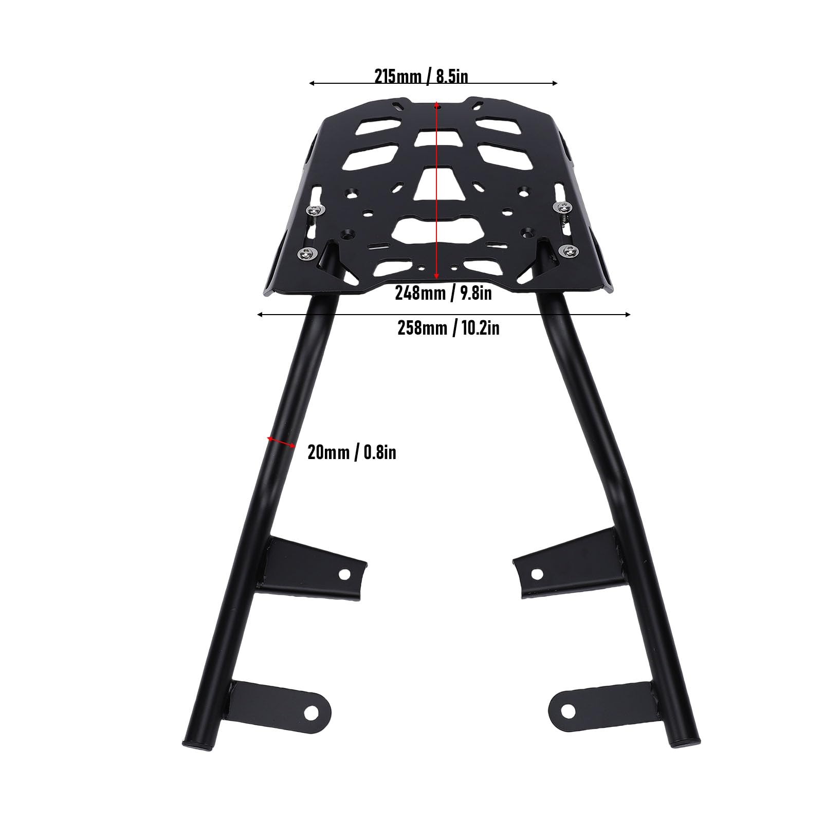 Aramox Portapacchi Posteriore per Moto, Portapacchi Posteriore per per XSR 900 2022-2025 XSR900 GP 2024-2025