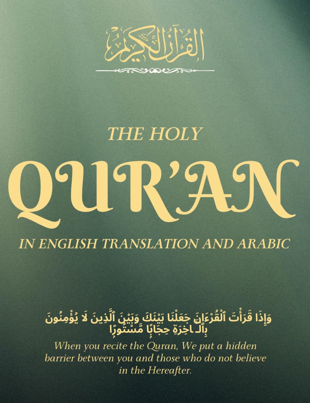 Quran in English Translation and Arabic
