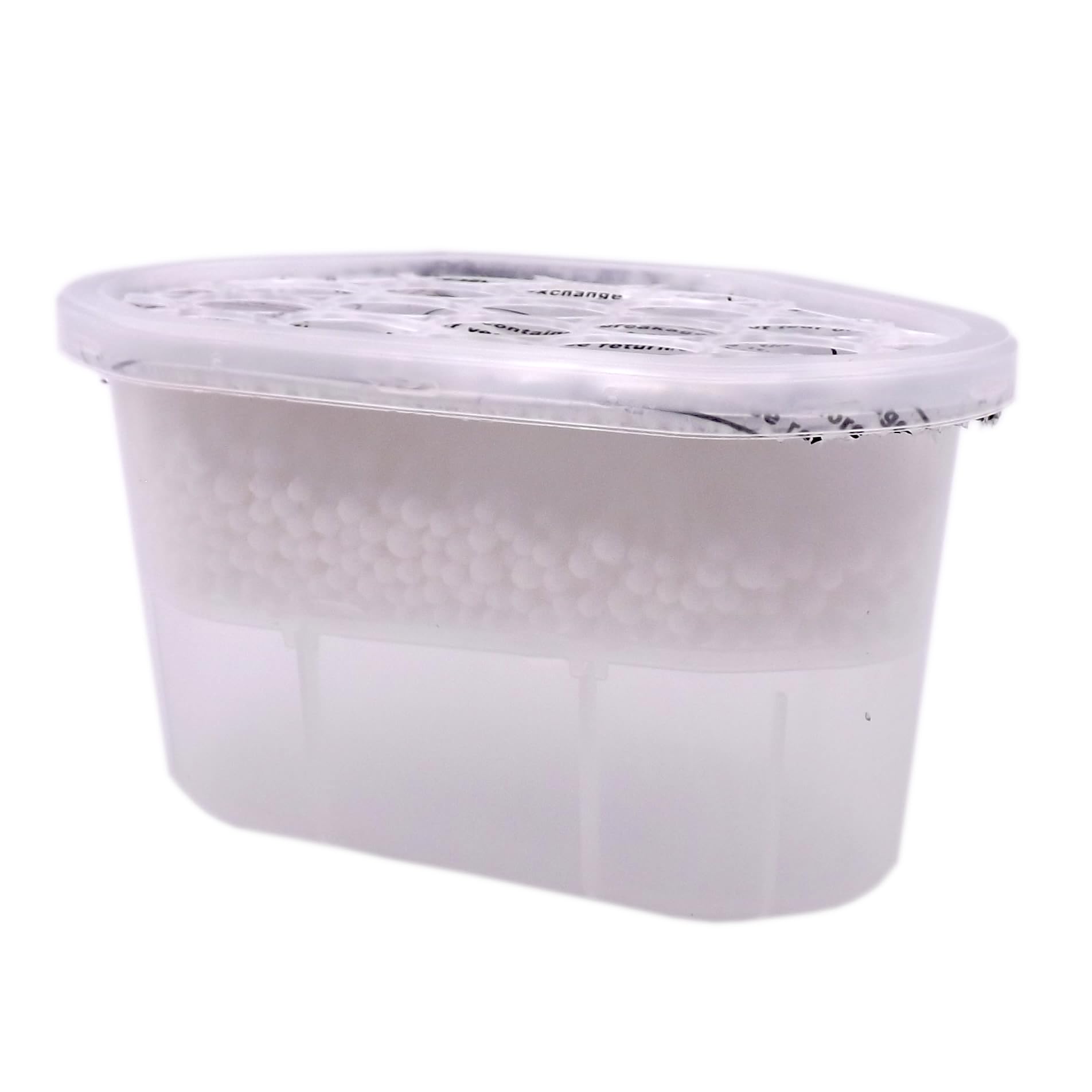 SET 12 vaschette 400ml assorbi umidità INODORE CARBONI GELSOMINO LAVANDA OCEAN VANIGLIA anti odore muffa deumidificatore sali per bagno cucina camper caravan roulotte ripostiglio dispensa armadio
