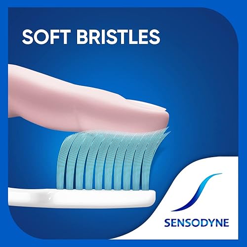 Miniatura 4 de Sensodyne Cepillo de dientes manual sensible, cepillo con cerdas suaves (multicolor, para adultos)
