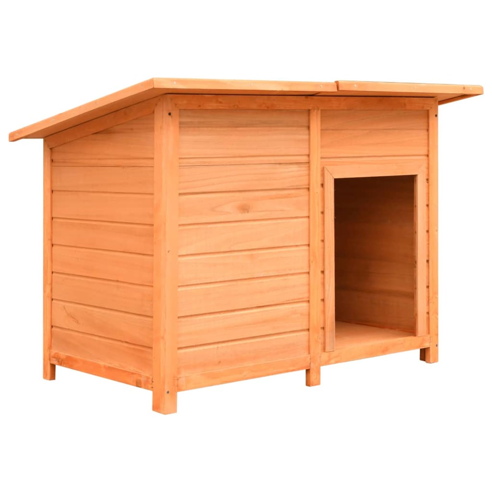 Homgoday Gabbia per cani in legno di pino massiccio e abete, 120 x 77 x 86 cm, per interni ed esterni, cuccia per animali domestici e articoli per animali domestici