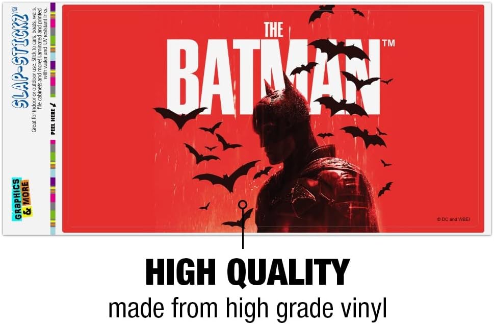 GRAPHICS & MORE The Batman Automotive Car Window Locker Bumper Sticker