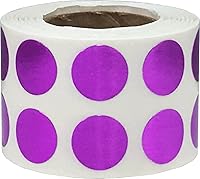 Vista 84 de Brown Natural Kraft 1/2" Inch Round Adhesive Labels 1,000 Color Coding Dot Stickers for Efficient Inventory Management, Crafting Projects, and