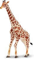 Vista 9 de Toymany 4PCS Realistic Giraffe Figurines with Giraffe Cub, 2-6" Plastic Jungle Animals Figures Family Playset Includes Baby, Educational Toy Cake