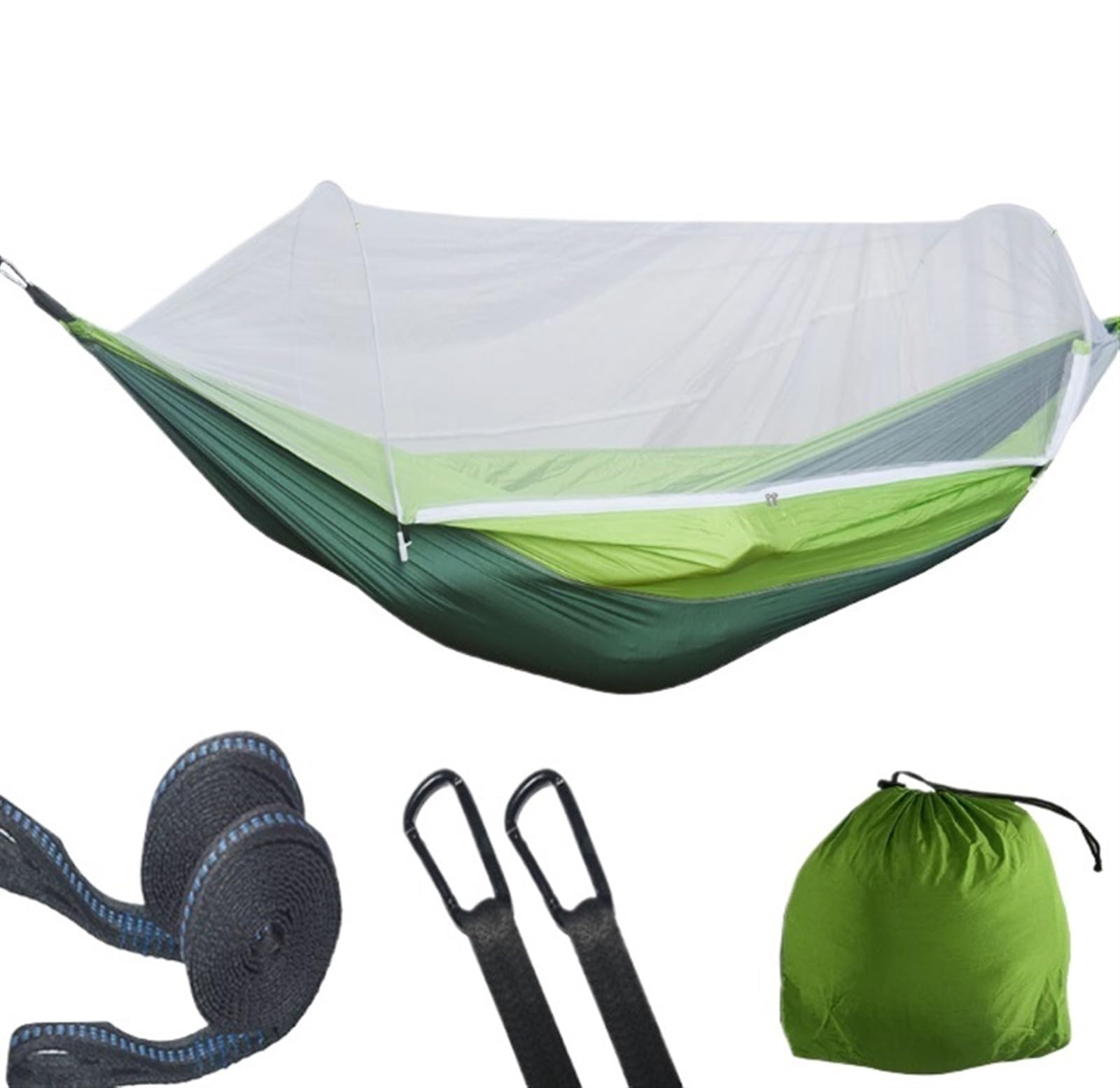 Hammock Swing Outdoor Bed 290x140 Cm Double Hammock With Mosquito Net Bed For Outdoor 2 Person Lightweight Hanging Hammocks Easy Setup(F)