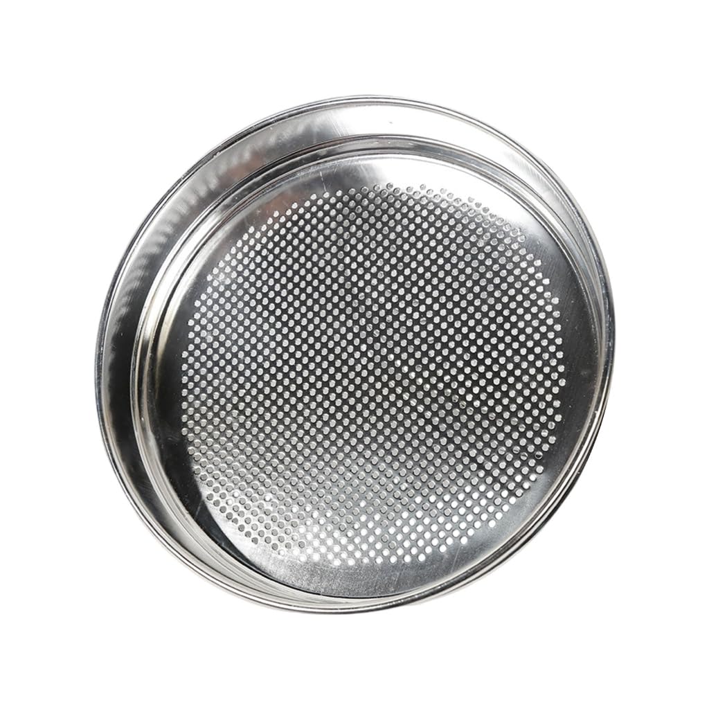 Tamiz multiusos de aluminio para cocina, malla fina, filtro de granos, diseño ergonómico, apto para lavavajillas, accesorio de cocina