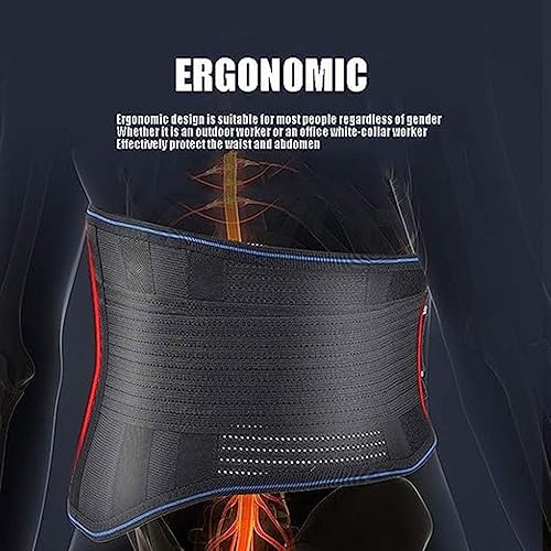 Miniatura 5 de Self-Heating Lumbar Support Belt for Lower Back Pain Relief - Adjustable, Breathable Mesh Brace for Men and Women, Ideal for Herniated Disc and