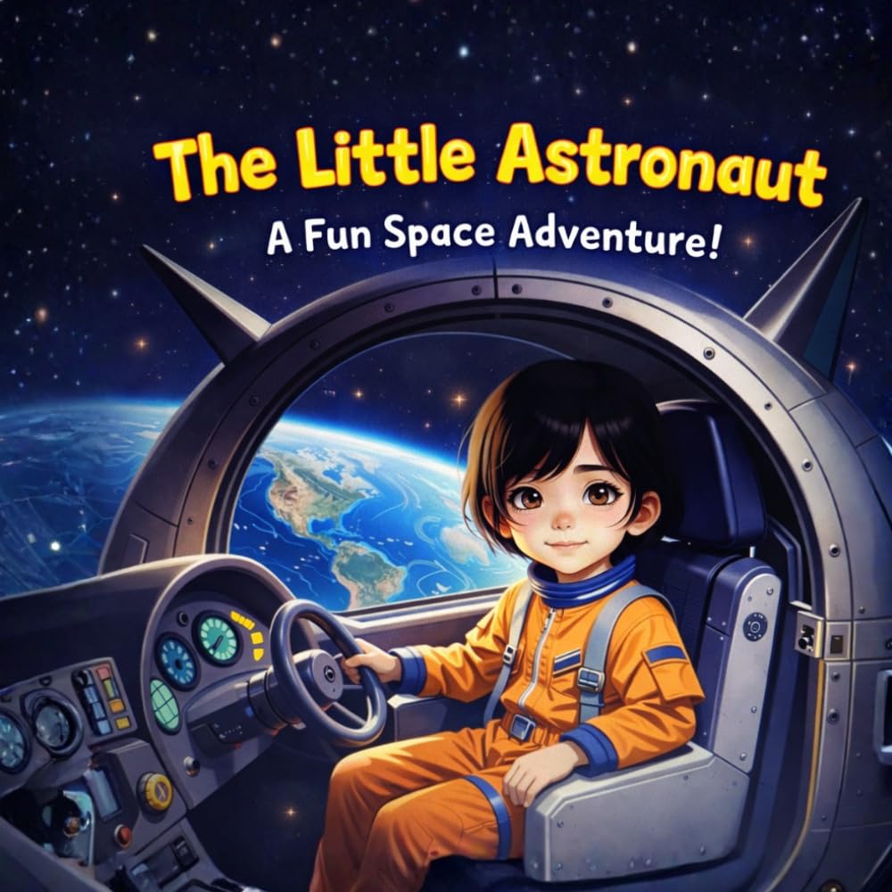 The Little Astronaut: A Fun Space Adventure for Kids: Planets, Stars, and the Solar System