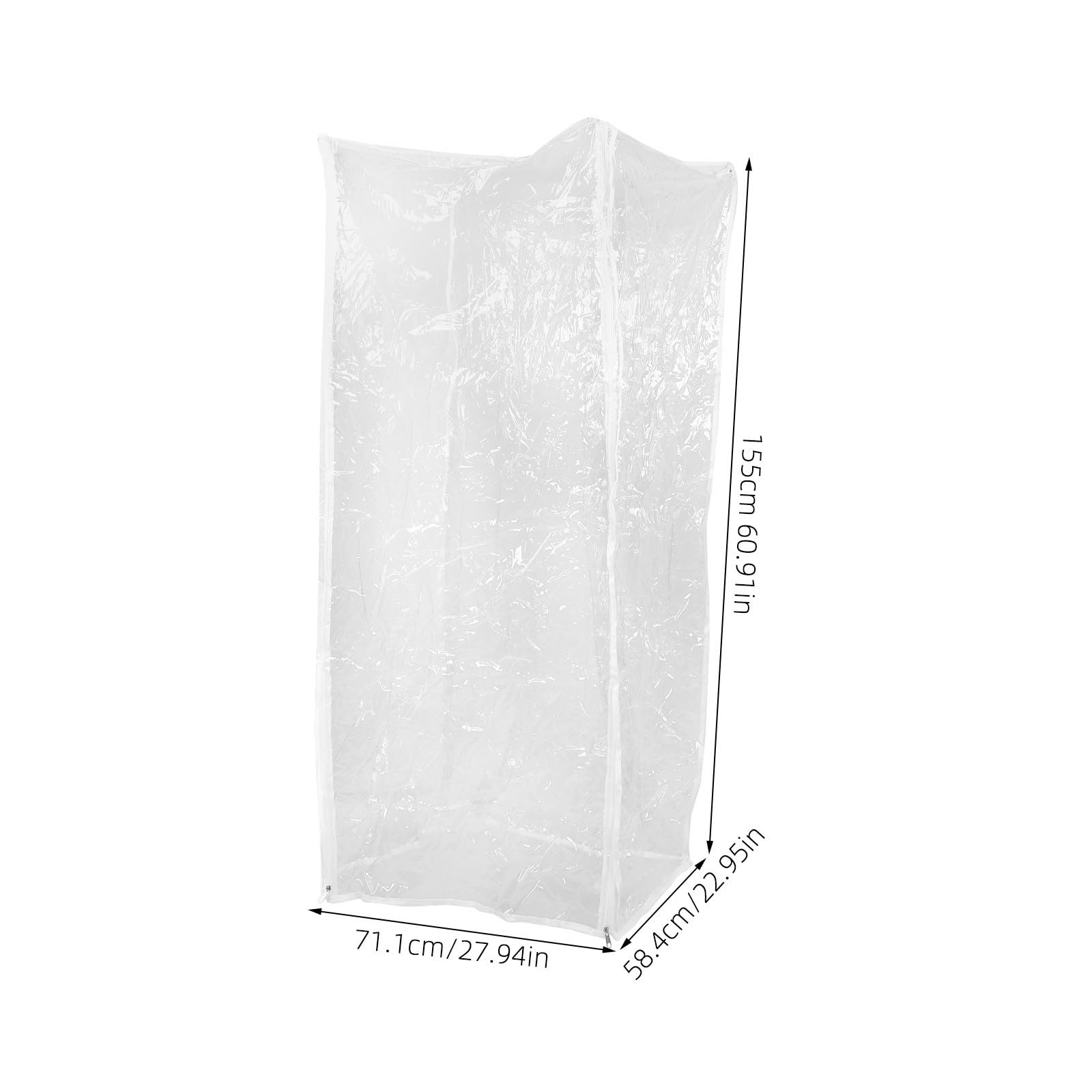 Transparente Küchenbrotregal Abdeckung aus PVC für Kleine Roste