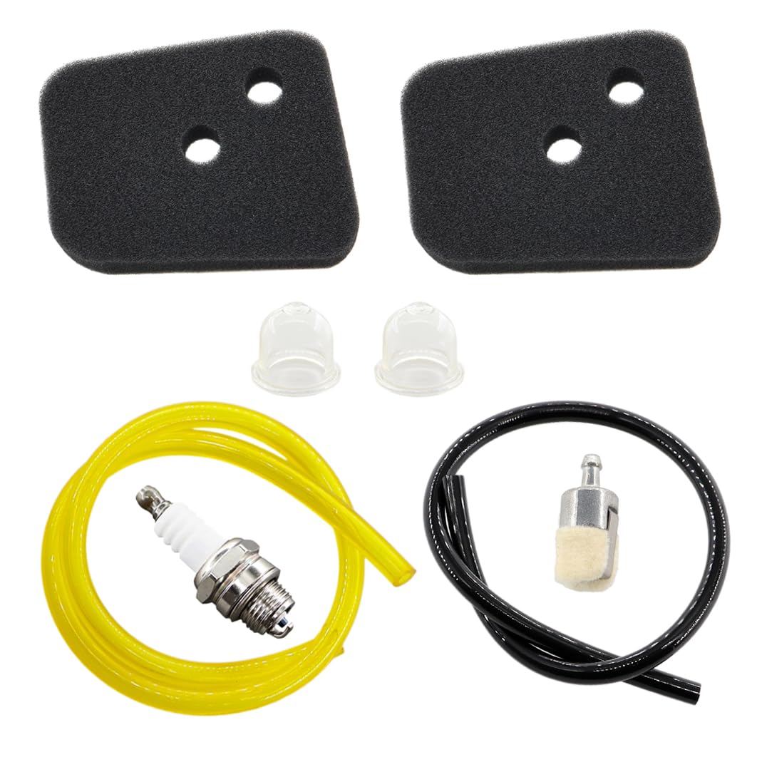 MCHNIC Air Filter Spark Plug for 523013401 Husqvarna 122 HD45 122HD60 322HD60 CHT220 CHT220L for Jonsered HT2223T HT2218 McCulloch SuperLite 4528 Hedge Trimmer Fuel Line Filter