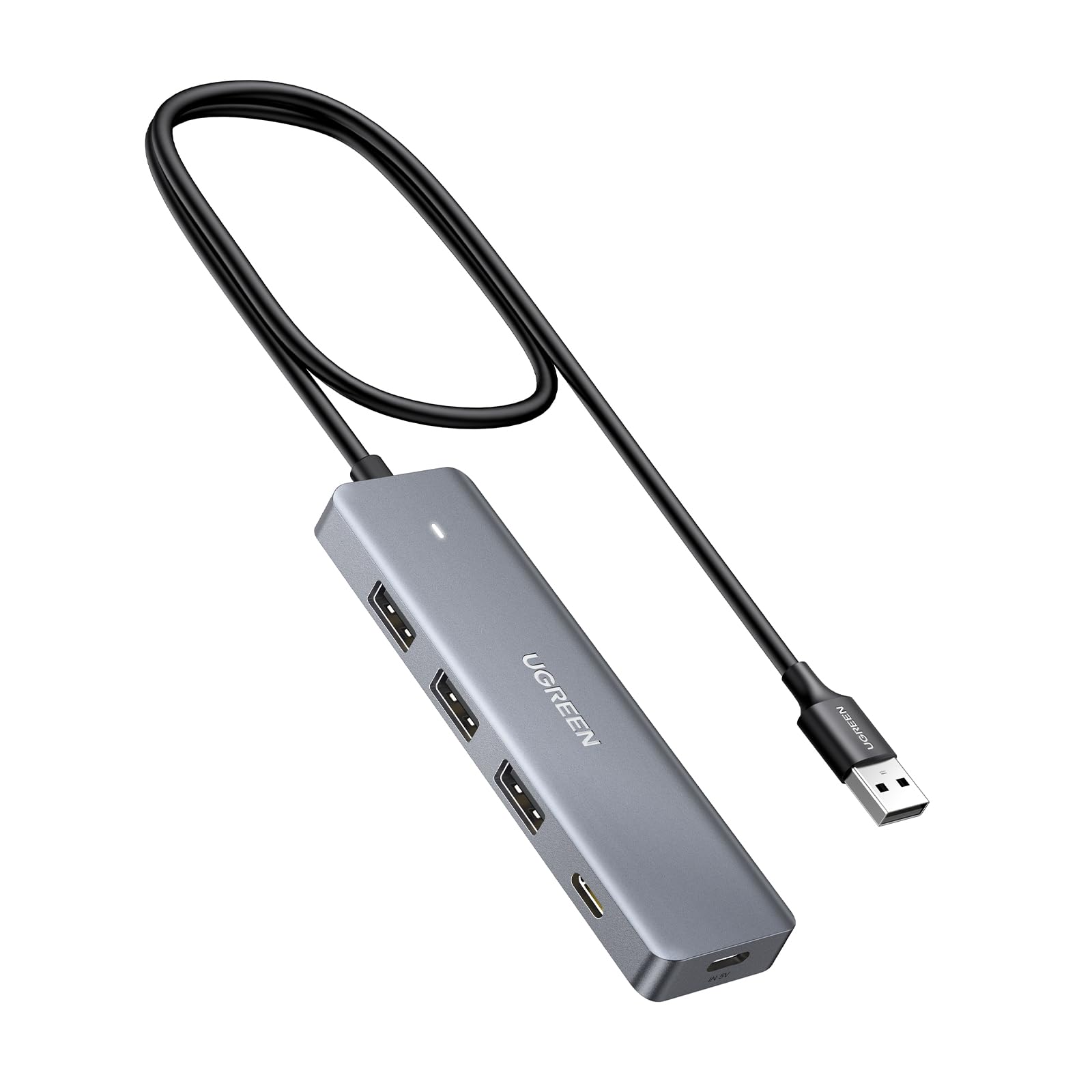 Amazon.co.jp: UGREEN USB 3.0 ハブ 4ポート拡張 USB ハブ USB C電源