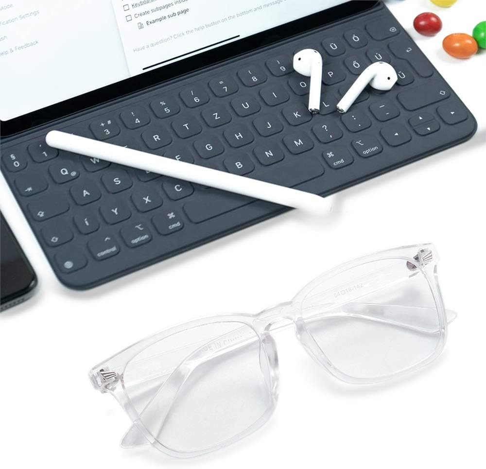 Frolesant Blue Light Blocking Glasses Anti Eye Eyestrain Reading Gaming Glasses Non Prescription 3 Pack