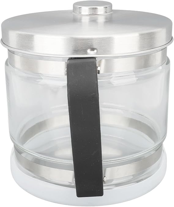 Fabater Glass Carafe, 1 Gallon / 4L Water Jar for Distiller, Replacement Collection Bottle, Compatible With Most Countertop Distillers, Storage for Juice