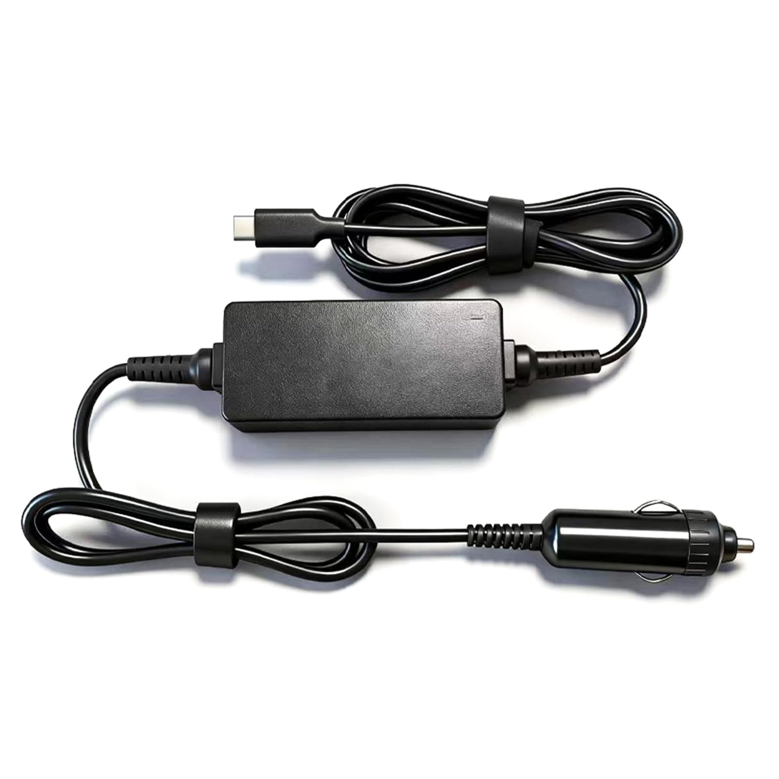 Carga de coche USB C de velocidad rápida de 100 W, compatible con la mayoría de portátiles, durabilidad, construcción de metal ABS, cable de carga rápida USB C