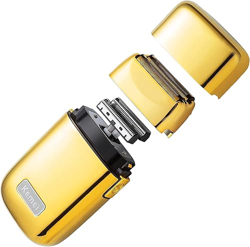 Miniatura 2 de KEMEI Cabezales de repuesto para maquinillas de afeitar eléctricas para hombre, cuchilla KEMEI Razors #KM TX1TX3 cabeza de repuesto # Oro