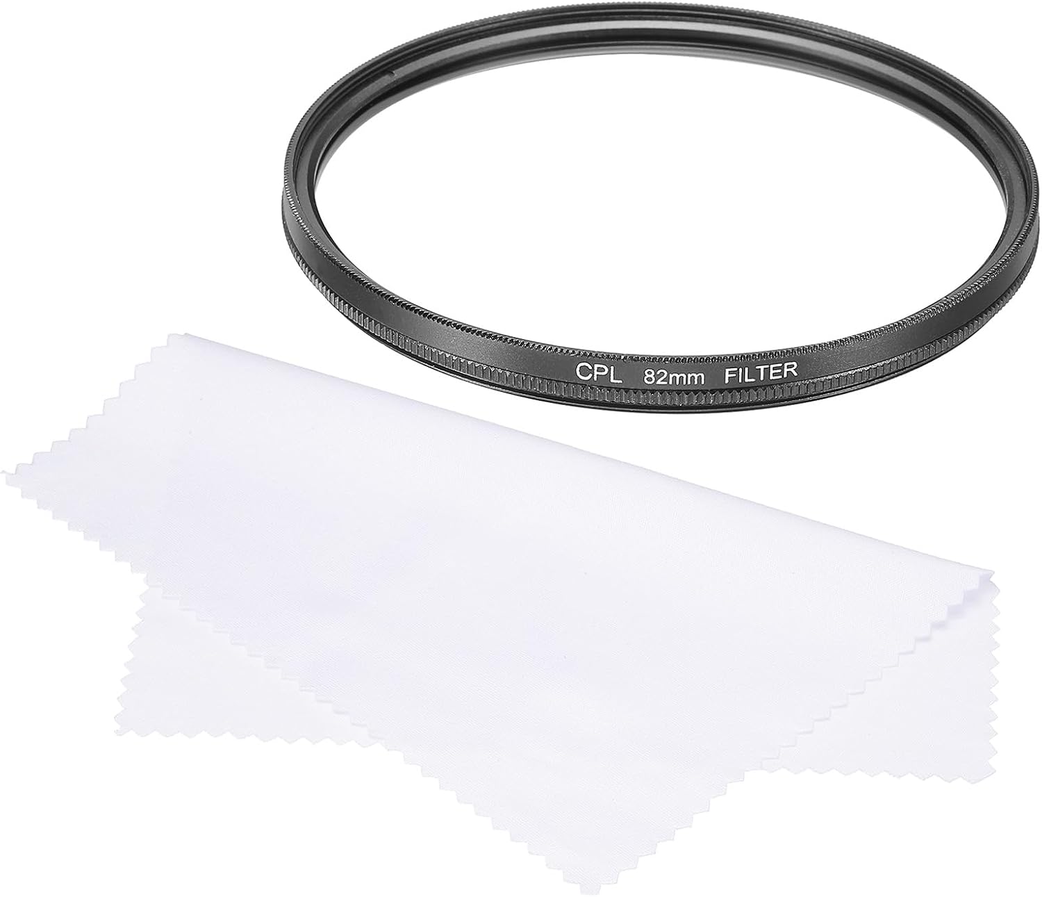 MECCANIXITY 25.5mm Circular Polarizer Filter, Double Sided Multi-Layer Coatings Polarizing Filter with Cleaning Cloth for Camera Lens