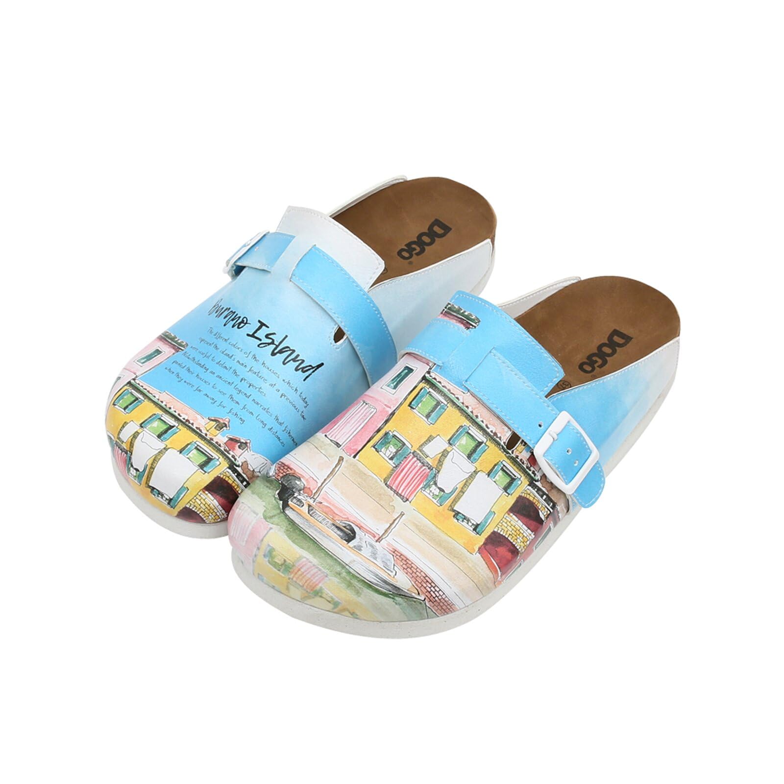 DOGO Damen Clogs - Vegane Damen Clogs und Nachhaltige und Bunte Pantoletten