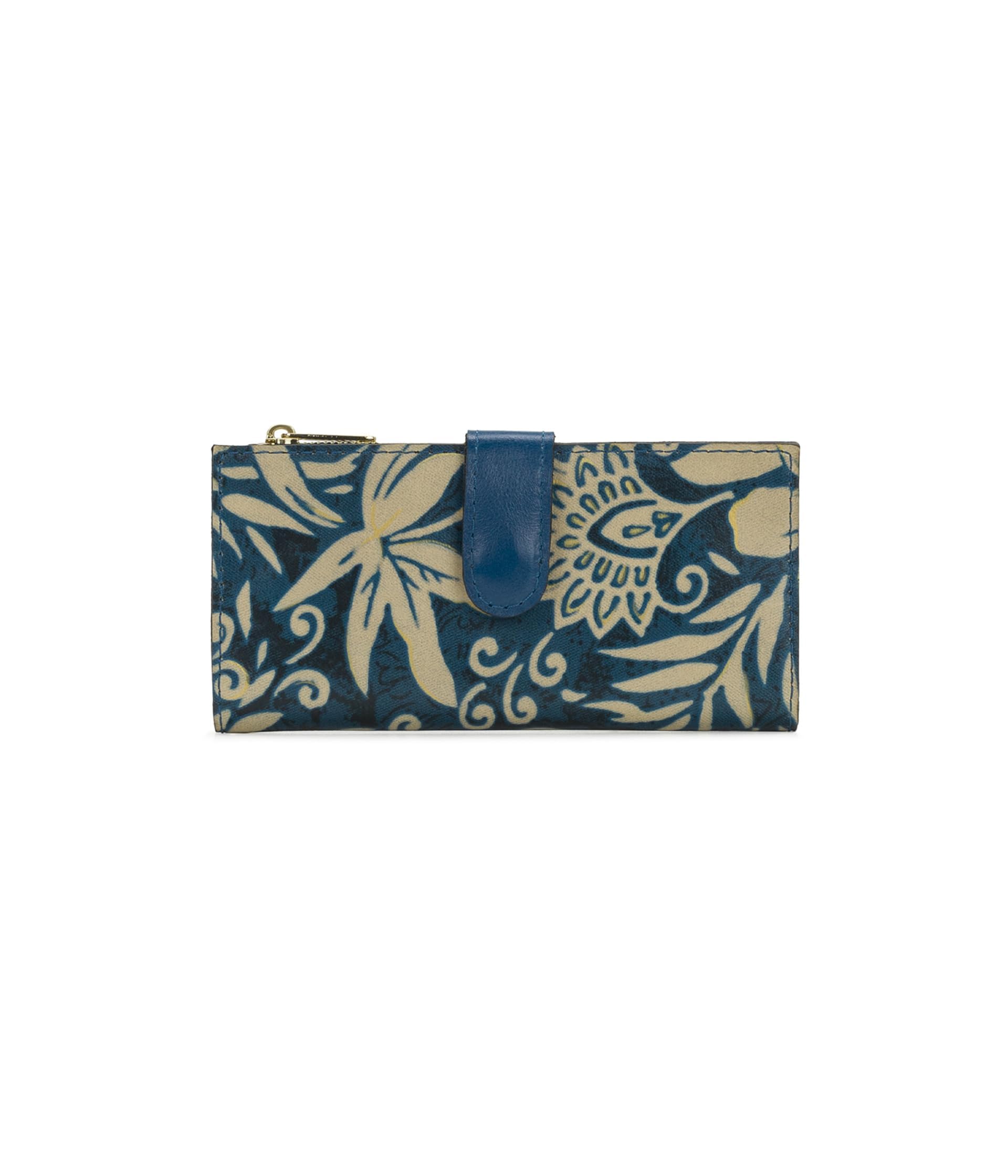 Patricia Nash Womens Nazari Wallet, Greek Floral Print 403, One size