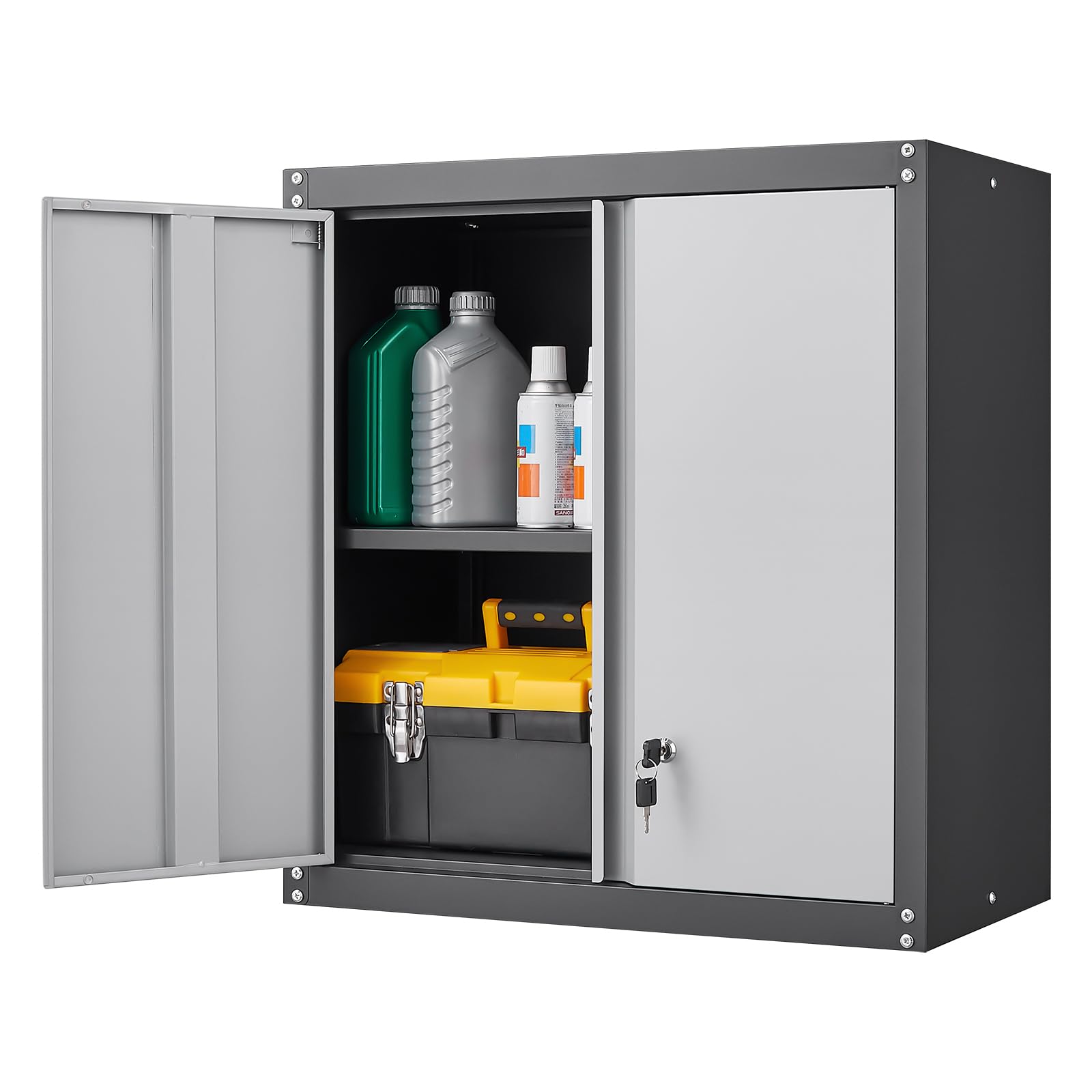 How to Create Budget-Friendly Garage Storage Solutions for First-Time Homeowners 103 IRONFFICE Wall Cabinet