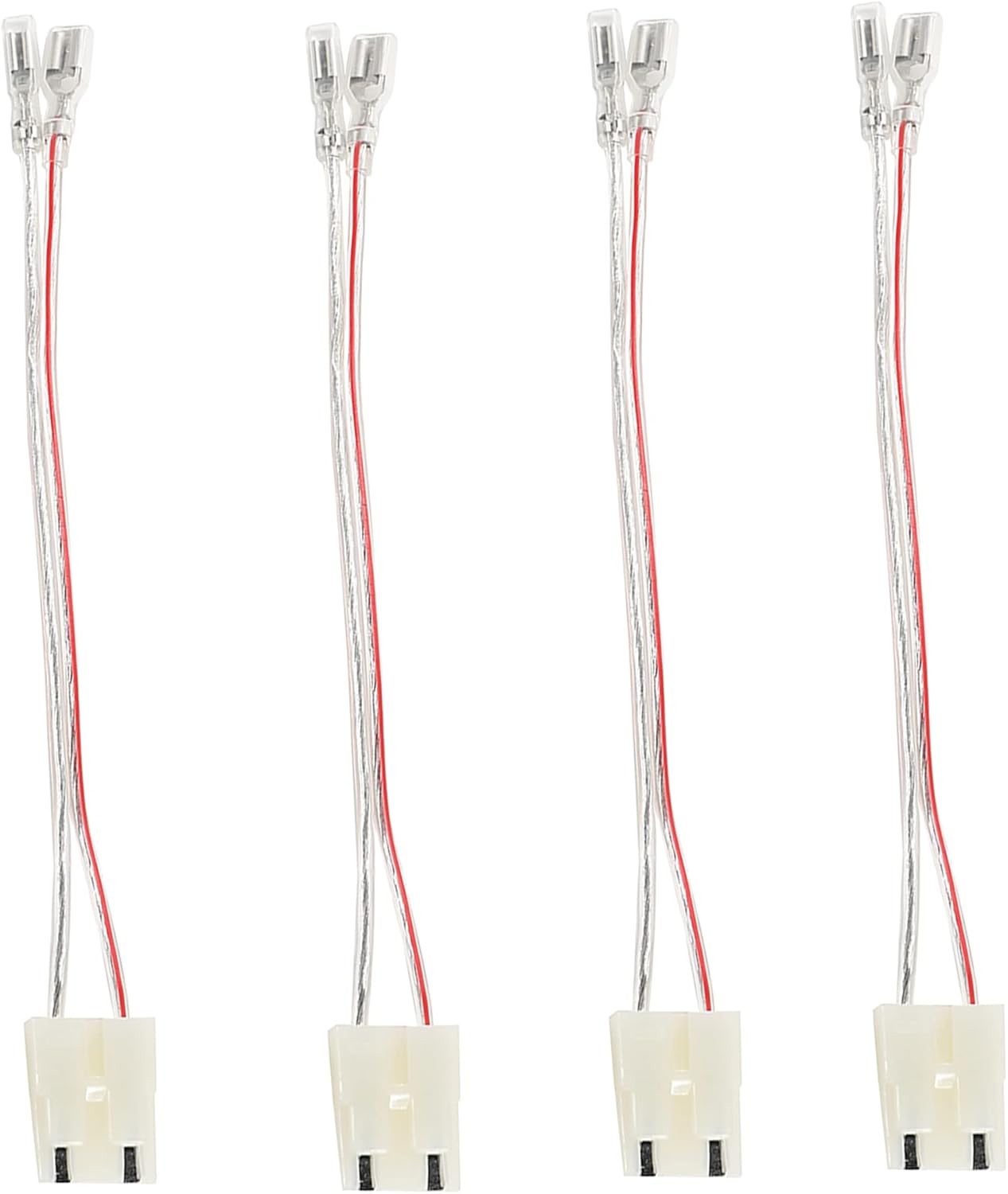 NuIth Car Speaker Wiring Harness Plug Fit for GMC Suburban/Sonoma/Yukon 1982-1993, Chevy Corvette/K1500 1978-1994 Aftermarket Door Audio Wire Harness Connector Cable 4 PCS : Electronics