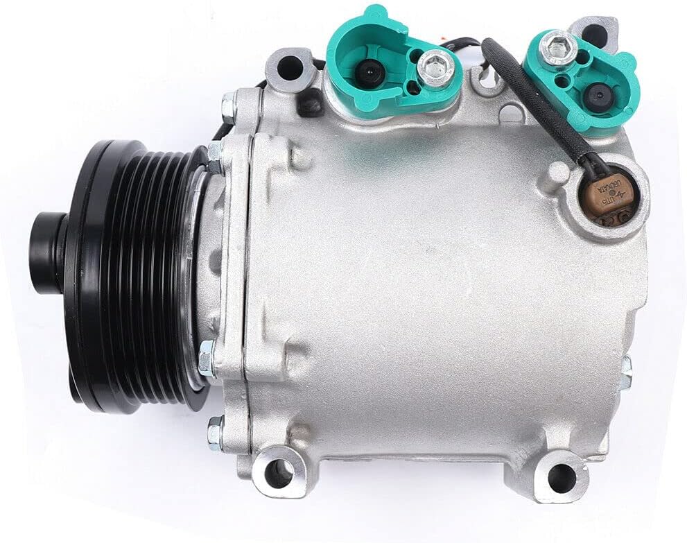 AC Compressor with A/C Clutch For 2003 2004 2005 2006 Mitsubishi Lancer Outlander 2.4L Air Conditioner Compressor Kit CO 10845AC