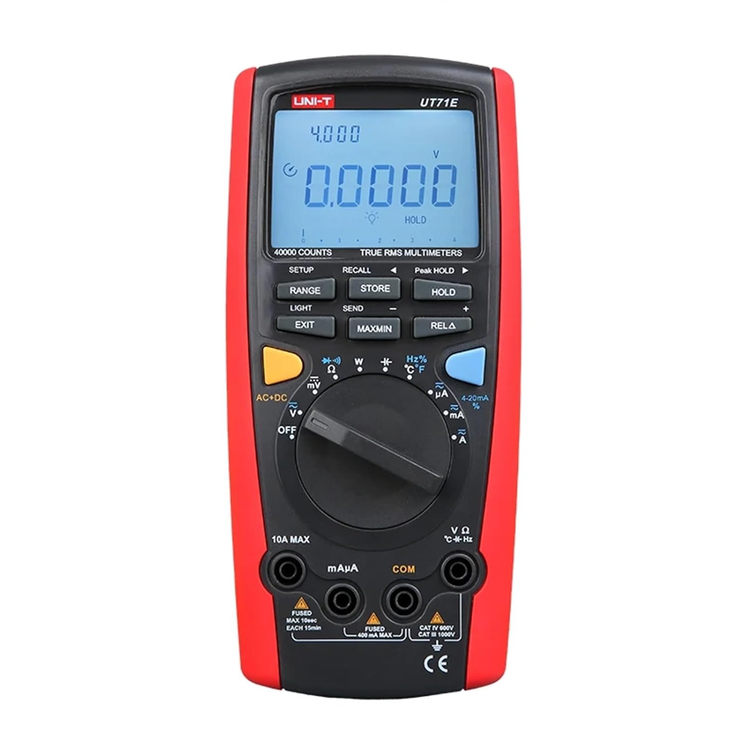 UNI-T UT71A UT71B UT71C UT71D UT71E Handheld True RMS Intelligent Digital Multimeter PC Communication/Data Storage(UT71C)