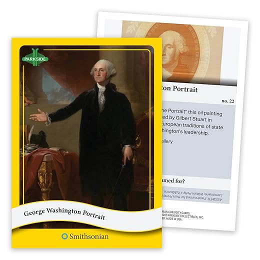 Parkside Smithsonian Curiosity Trading Cards: Smithsonian Curations, Historical Artifacts and Treasures Collection, 50-Card Educational Set, Made in USA, 2025 Edition, Girls & Boys, Gifts for All Ages