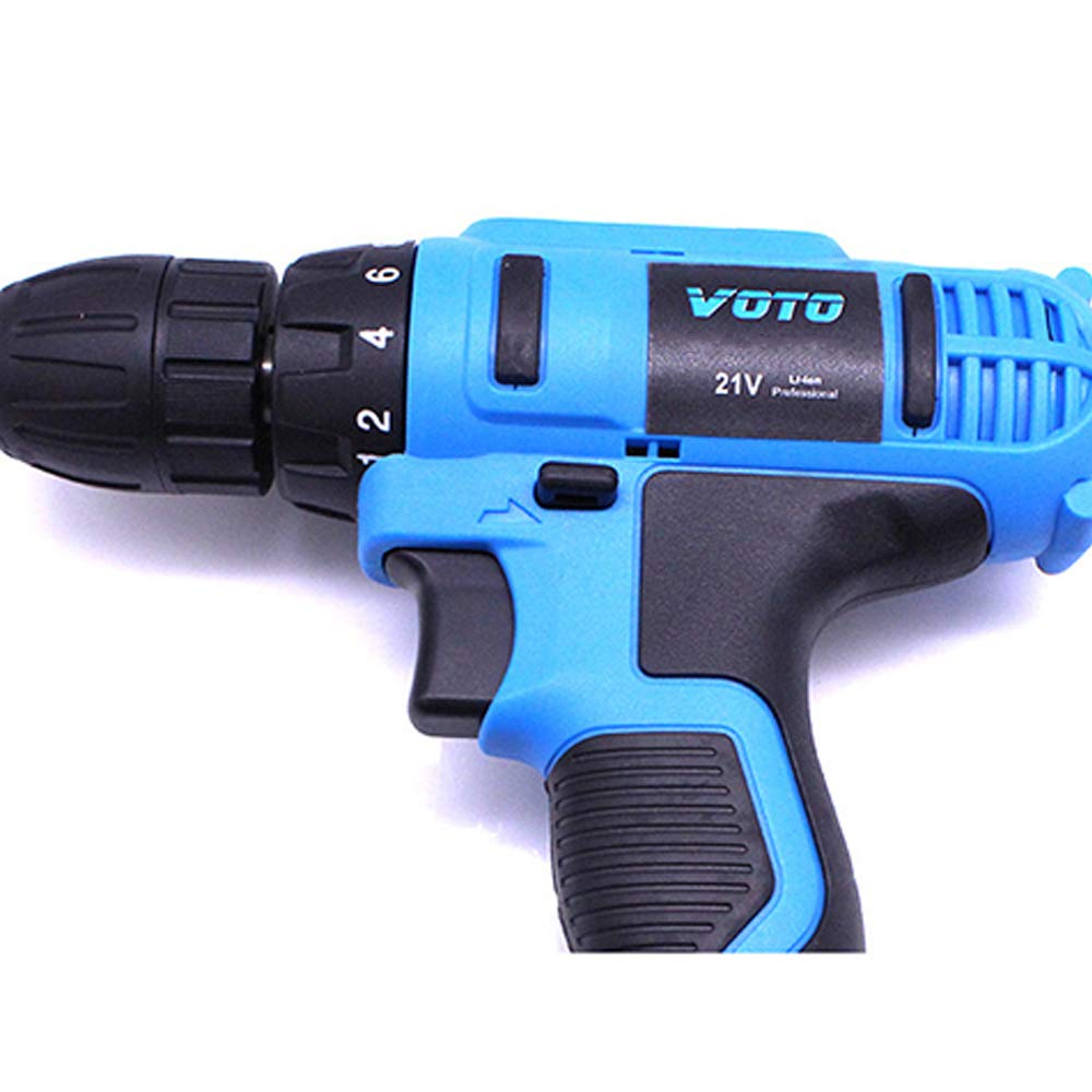 trapano, Set di cacciaviti elettrici da 21 V, trapano a batteria, 30 pezzi, kit di utensili elettrici ricaricabili con batteria agli ioni di litio, con manicotti, punte
