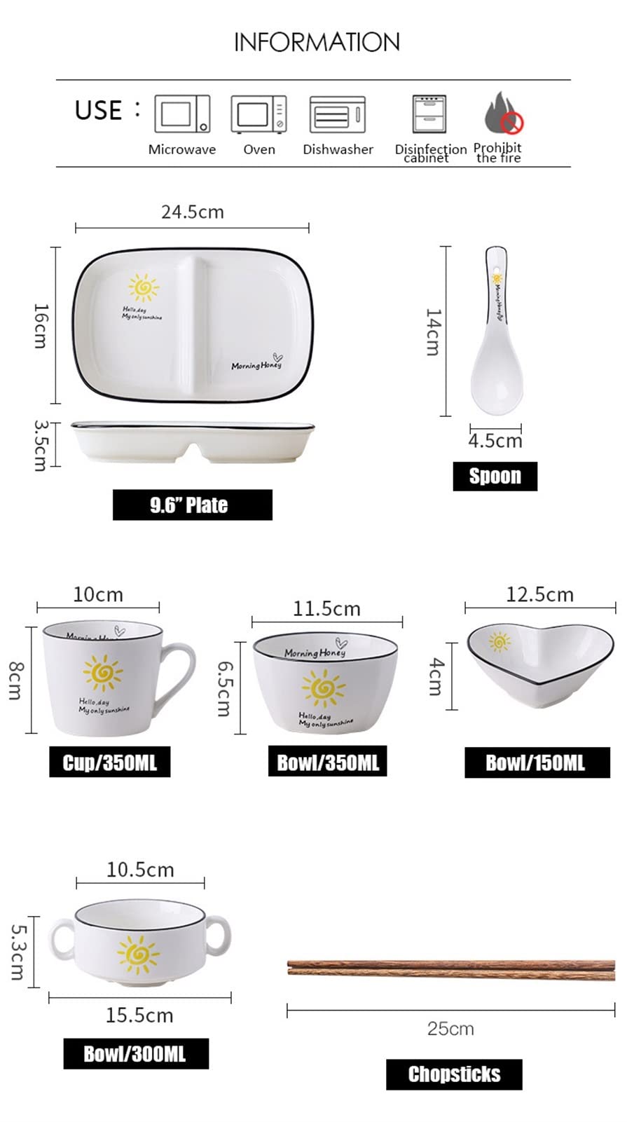 Assiette plate divisée, assiette de contrôle des portions à 2 compartiments 211 Vaisselle spéciale for les repas diététiques de remise en forme Passe au micro-ondes et au lave-vaisselle ( Color : A ,