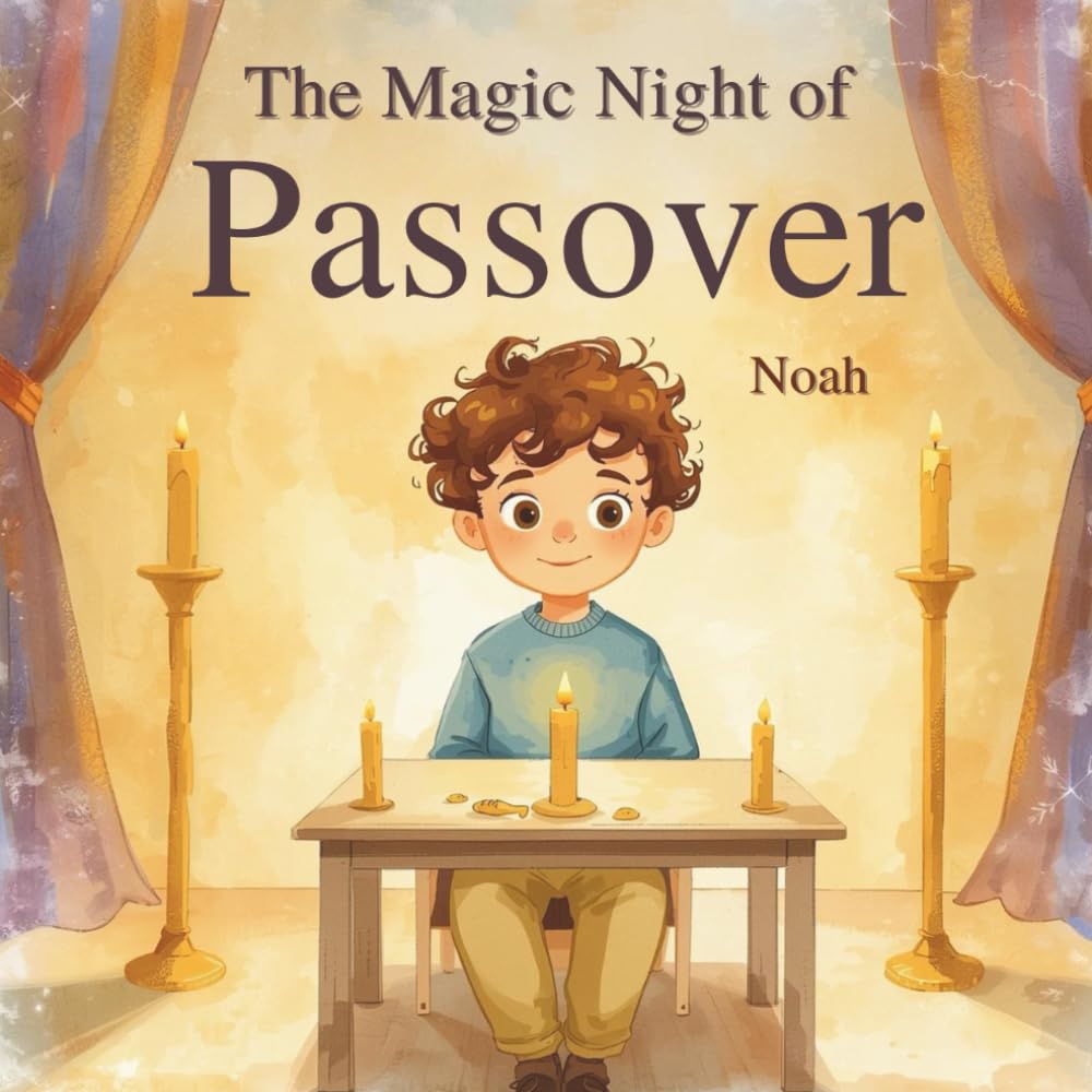 The Magic Night of Passover: A Gentle Story About Freedom, Family, and Hope (Passover Adventures Coloring and Activity Books)