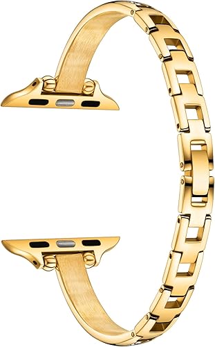 Miniatura 2 de Missair Correas brillantes compatibles con Apple Watch Band de 1.496 in, 1.575 in, 1.614 in, 1.654 in, 1.732 in, 1.772 in, 1.772 in, correa de