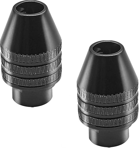 Miniatura 6 de BokWin 2 piezas de repuesto de portabrocas sin llave de cambio rápido, 4486 portabrocas sin llave, ideal para accesorios de herramientas rotativas