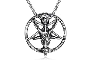 Baphomet Pendant: Satanic Symbol of Protection and Rebellion
