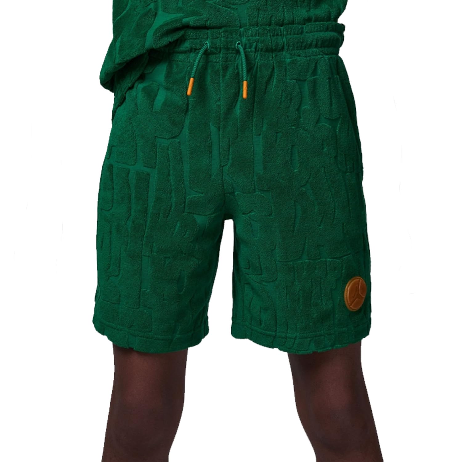 Bermuda Nike vert enfant 95D146-E1P avec taille élastique ajustable