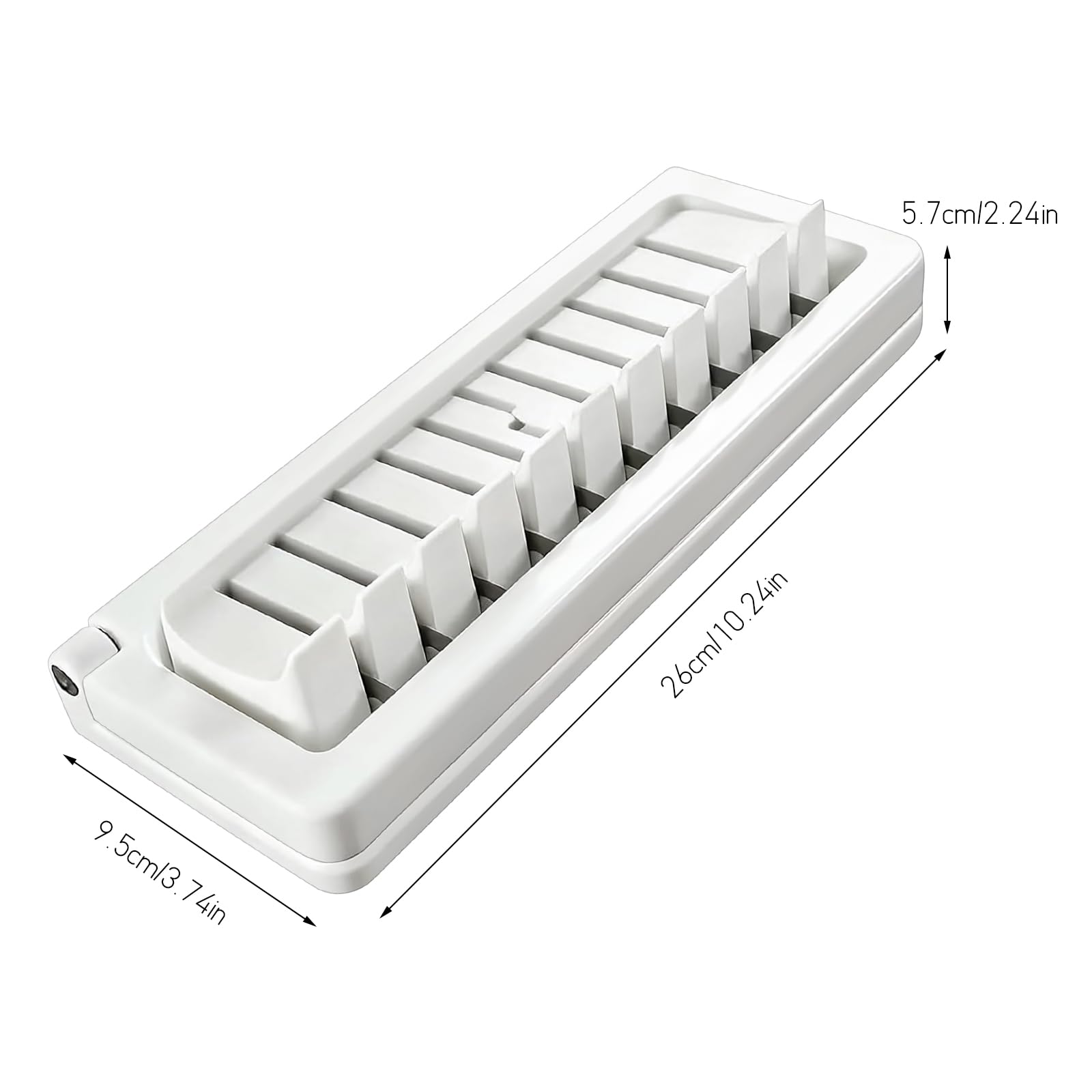 Hot Dog Cutter und Food Slicer, Edelstahlklinge zum Schneiden von Hot Dogs, Bananen, Grillfleisch – Mehrzweck, spülmaschinenfest, einfach zu bedienen, gleichmäßige Scheiben