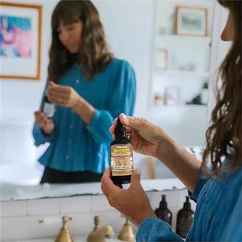 Miniatura 4 de Lifecykel - Extracto de hongo Shiitake con ciruela Kakadu, soporte para el cabello, la piel y las uñas, suplemento antienvejecimiento, hongos 100%