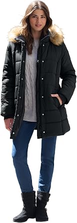 Roamans Classic Length Puffer Coat