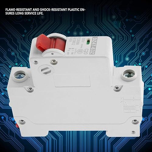 Miniatura 8 de DZ47-63Z-1P - Interruptor de aire para sistema fotovoltaico de autobús de energía solar (20 A, CC)