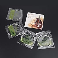 Vista 5 de 8 unidsset mandolina cuerda alambre inoxidable mandolina cuerdas instrumentos musicales accesorios 0.25 0.36 0.61 0.034 in para regalos