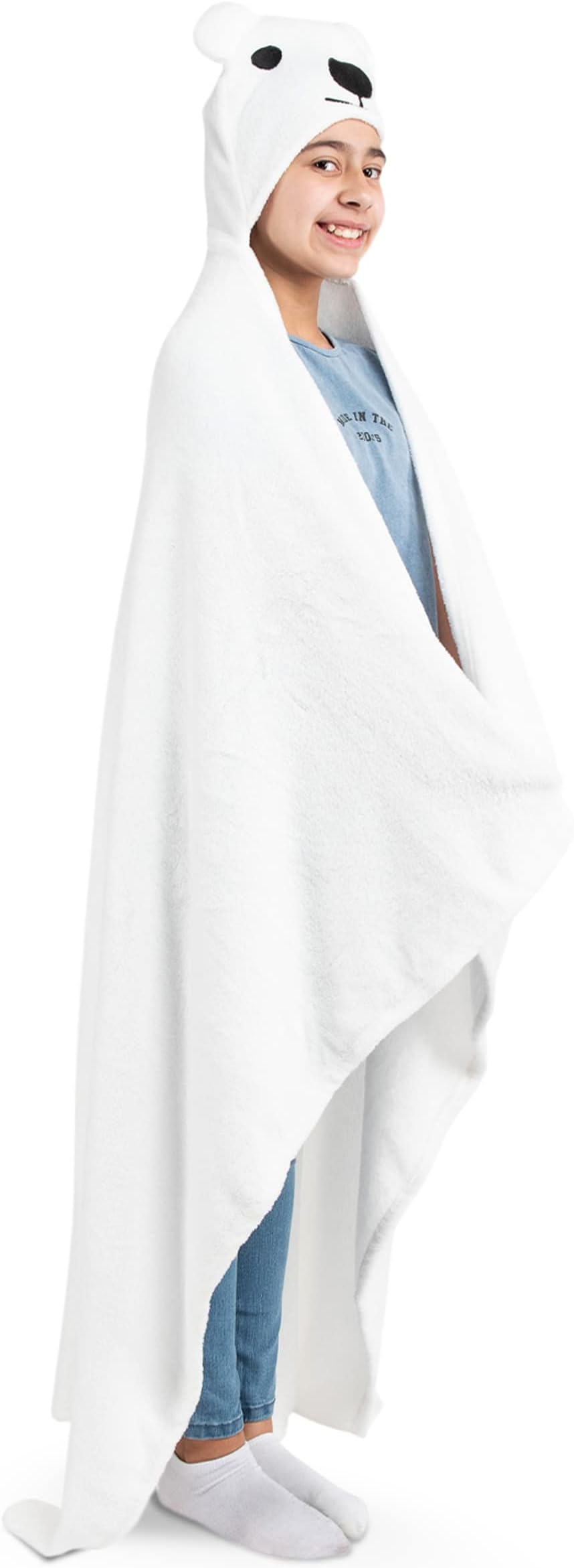 Blanket Hoodie for Kids - Large Hooded Blanket Wearable Animal Throw Unicorn Blanket for Kids - Throw Blankets with Hood - Hoodie Blankets for Kids - Throw Blankets with Hood (Unicorn Blanket)