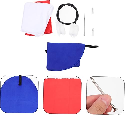 Miniatura 6 de ibasenice 5 Sets Flauta Limpieza y Mantenimiento Clarinete Kit de Limpieza Saxofón Cepillo de Limpieza Instrumentos Musicales Para Niños Limpiador